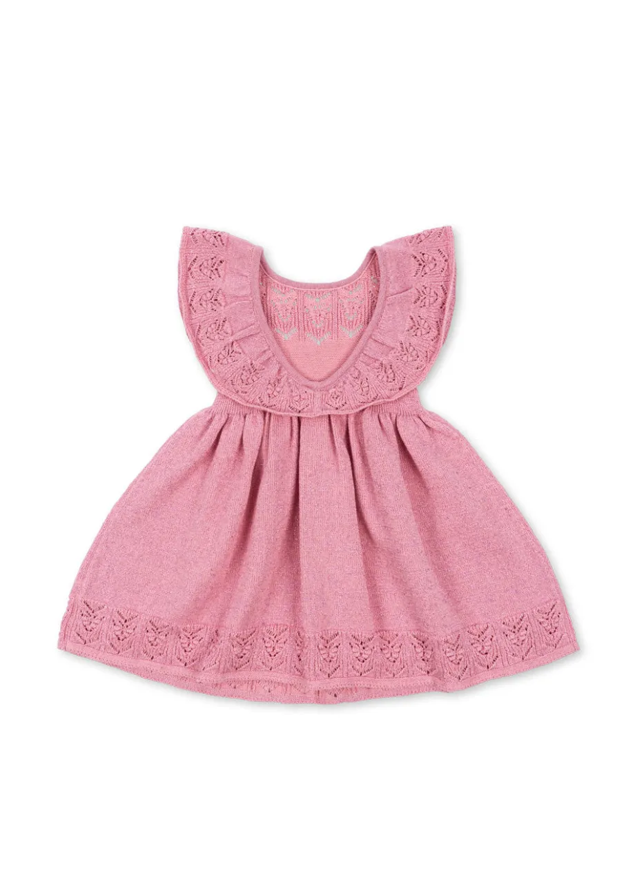 Store Konges Sløjd cabby kjole - POWDER PINK powderpink