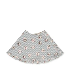 New Konges Sløjd cale nederdel - CHERRY STRIPE cherrystripe