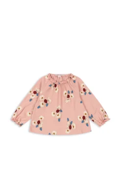 Discount Konges Sløjd CHLEO BLUSE - LADYBUG DAISY BLUSH ladybugdaisyblush