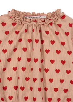 Clearance Konges Sløjd CHLEO BODYSTOCKING - COEUR MAHOGANY coeurmahogany