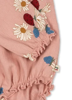 Discount Konges Sløjd CHLEO BODYSTOCKING - LADYBUG DAISY BLUSH ladybugdaisyblush