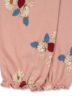 Hot Konges Sløjd CHLEO BUKSER - LADYBUG DAISY BLUSH ladybugdaisyblush