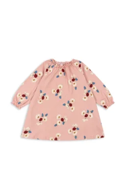 Best Sale Konges Sløjd CHLEO KJOLE - LADYBUG DAISY BLUSH ladybugdaisyblush