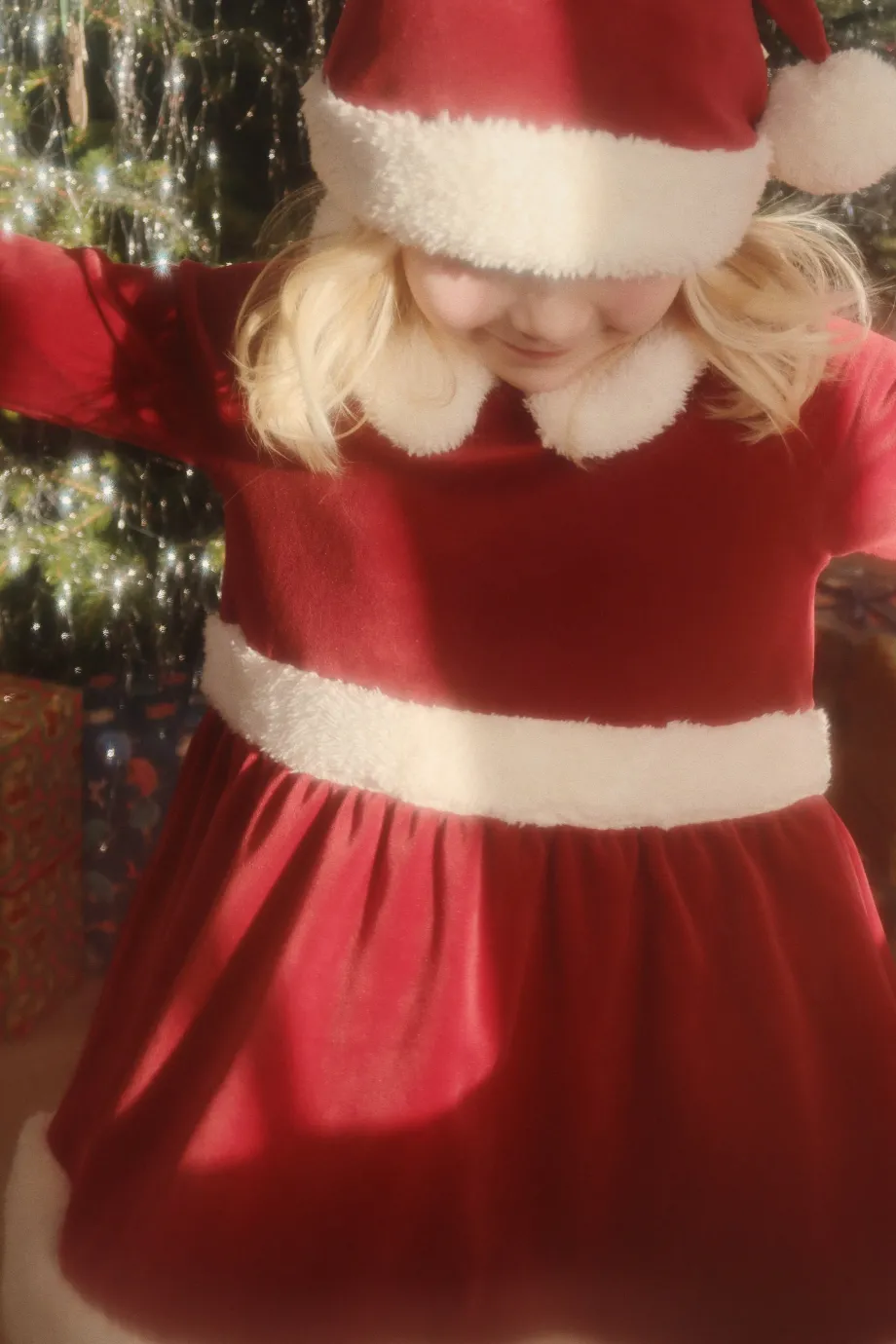 Clearance Konges Sløjd Christmas kjole - red dahlia reddahlia