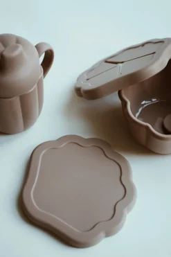 Online Konges Sløjd clam spisesæt - bark