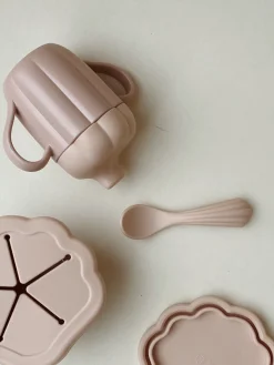 Flash Sale Konges Sløjd clam spisesæt - blush