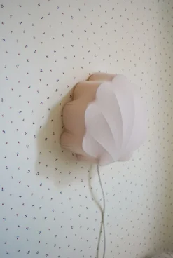 Best Konges Sløjd clam stoflampe - blush