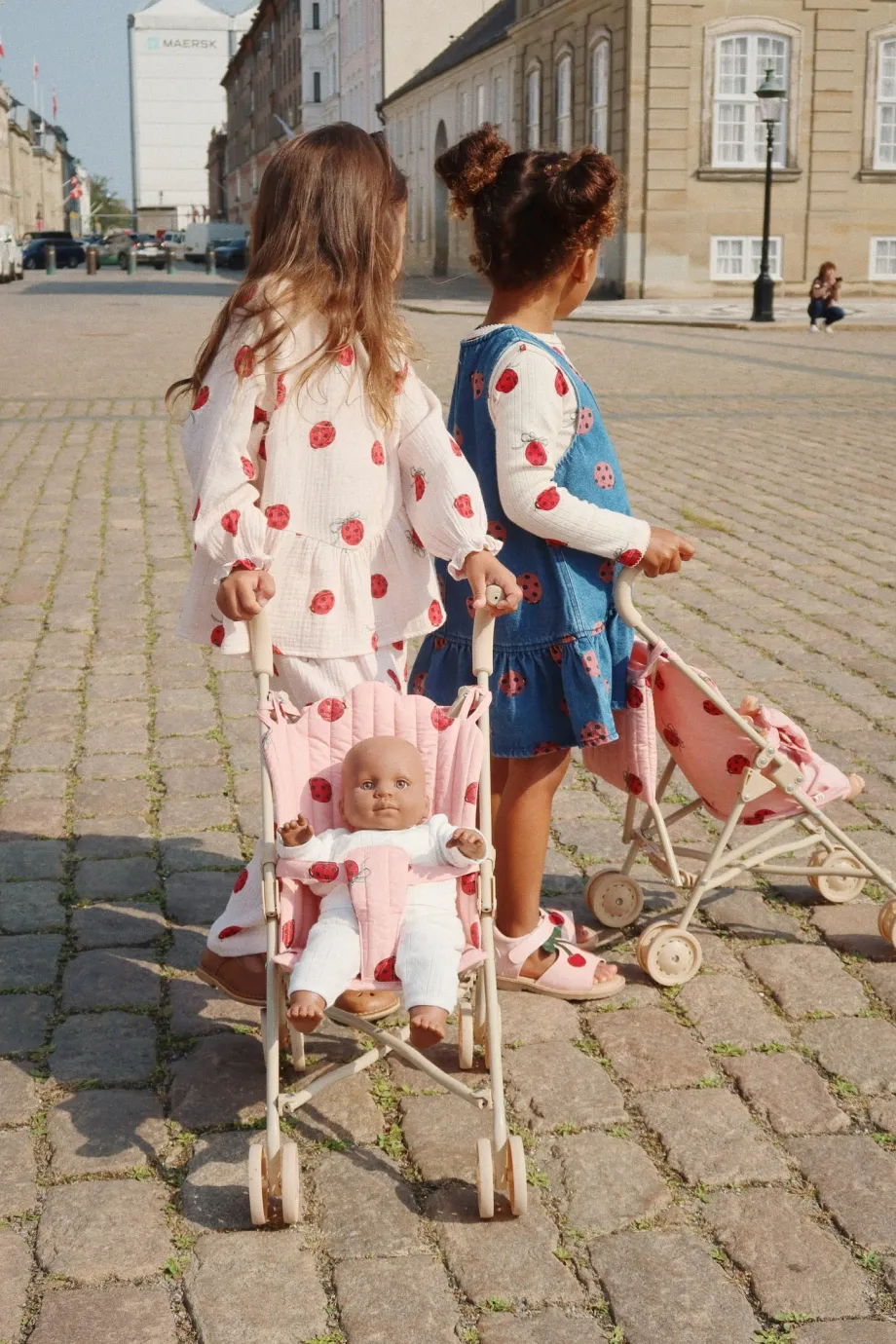 Outlet Konges Sløjd Coco ladybug bluse - ladybug bow ladybugbow