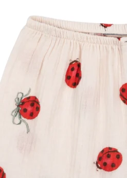 Hot Konges Sløjd Coco ladybug bukser - ladybug bow ladybugbow