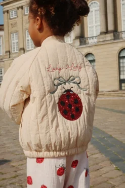 Hot Konges Sløjd Coco ladybug bukser - ladybug bow ladybugbow