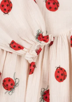 Discount Konges Sløjd Coco ladybug kjole - ladybug bow ladybugbow