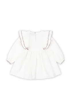 Shop Konges Sløjd Coeur kjole - pure white purewhite