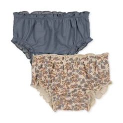 Fashion Konges Sløjd collette 2 pak badebukser - orangery blue orangeryblue