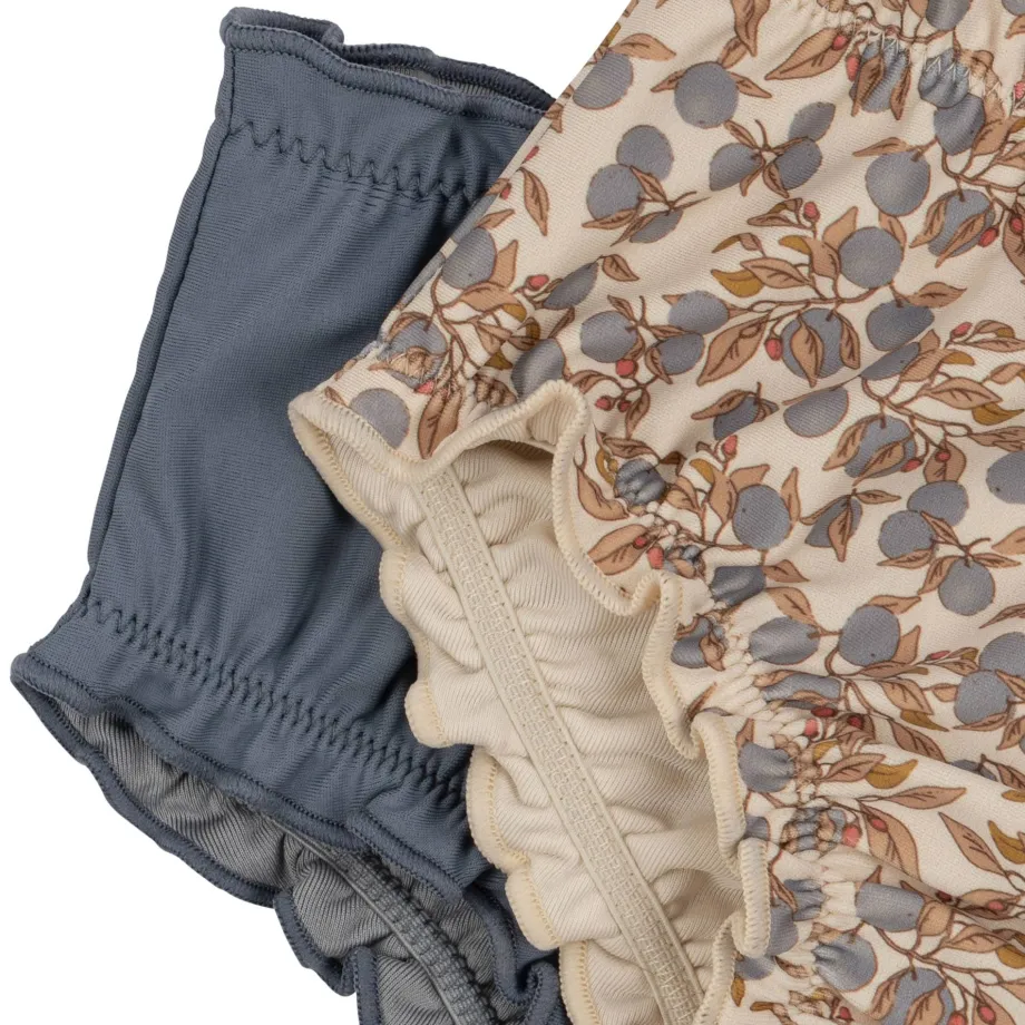 Fashion Konges Sløjd collette 2 pak badebukser - orangery blue orangeryblue