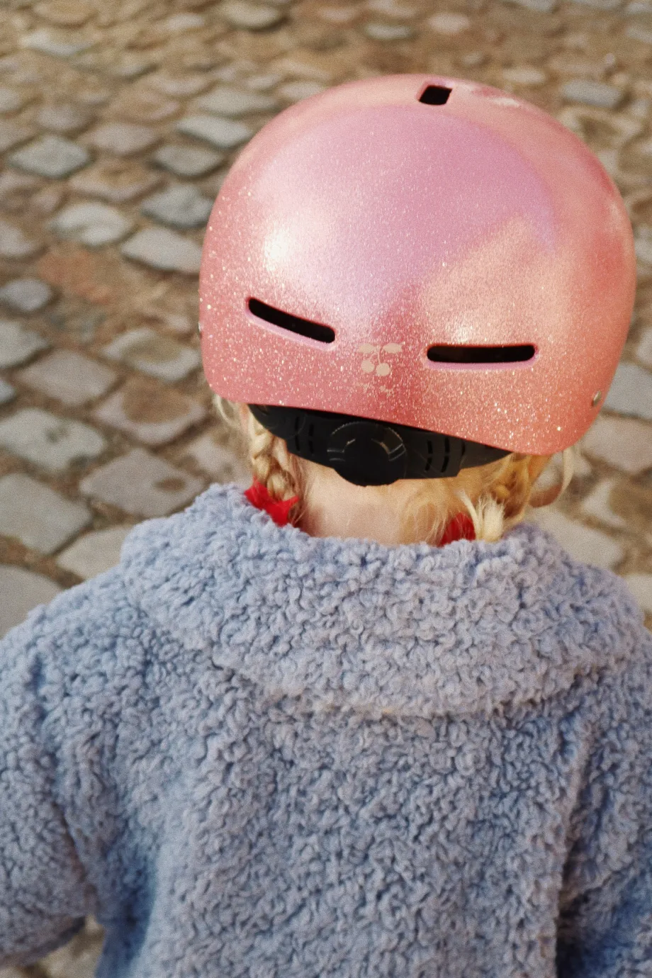 New Konges Sløjd cykelhjelm - glitter