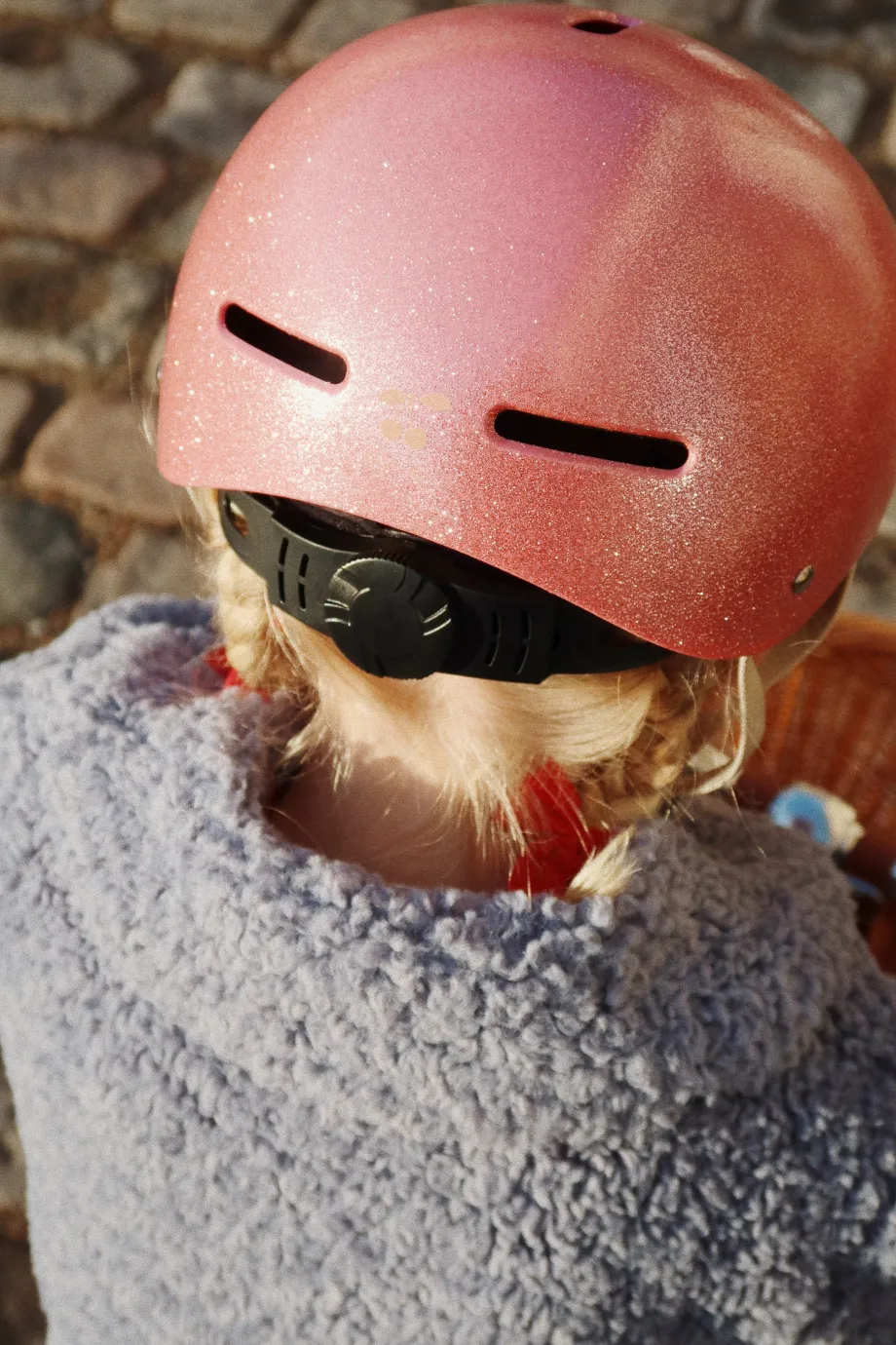 New Konges Sløjd cykelhjelm - glitter