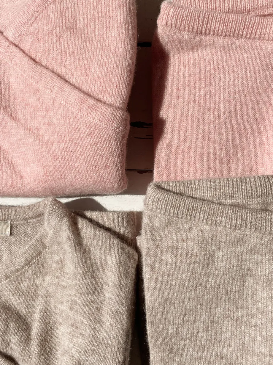 Flash Sale Konges Sløjd dio cashmere sæt - CAMEL MELANGE camelmelange