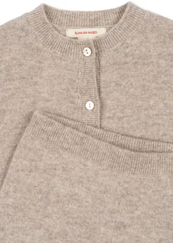 Fashion Konges Sløjd dio cashmere sæt - CAMEL MELANGE camelmelange