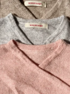Hot Konges Sløjd dio cashmere sæt - ROSE MELANGE rosemelange