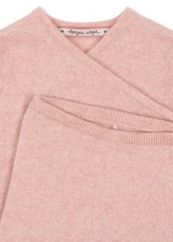 Hot Konges Sløjd dio cashmere sæt - ROSE MELANGE rosemelange