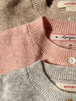 Best Konges Sløjd dio cashmere sæt - ROSE MELANGE rosemelange