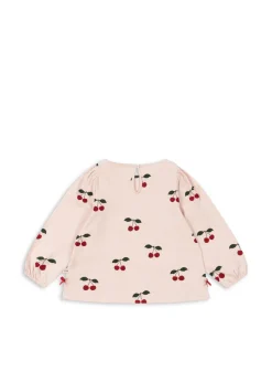 Store Konges Sløjd Drey bluse - MA GRANDE CERISE PEONY magrandecerisepeony