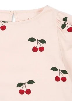 Store Konges Sløjd Drey bluse - MA GRANDE CERISE PEONY magrandecerisepeony