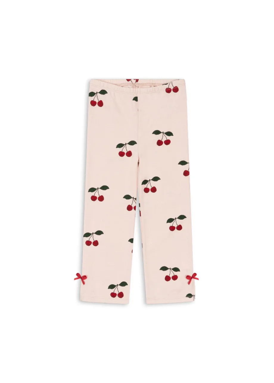 New Konges Sløjd DREY BUKSER - MA GRANDE CERISE PEONY magrandecerisepeony