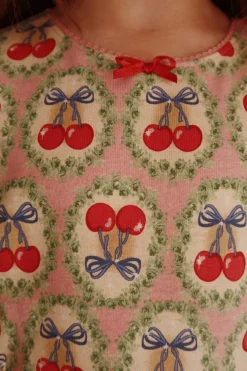 Flash Sale Konges Sløjd Drey kjole - cherry bow cherrybow