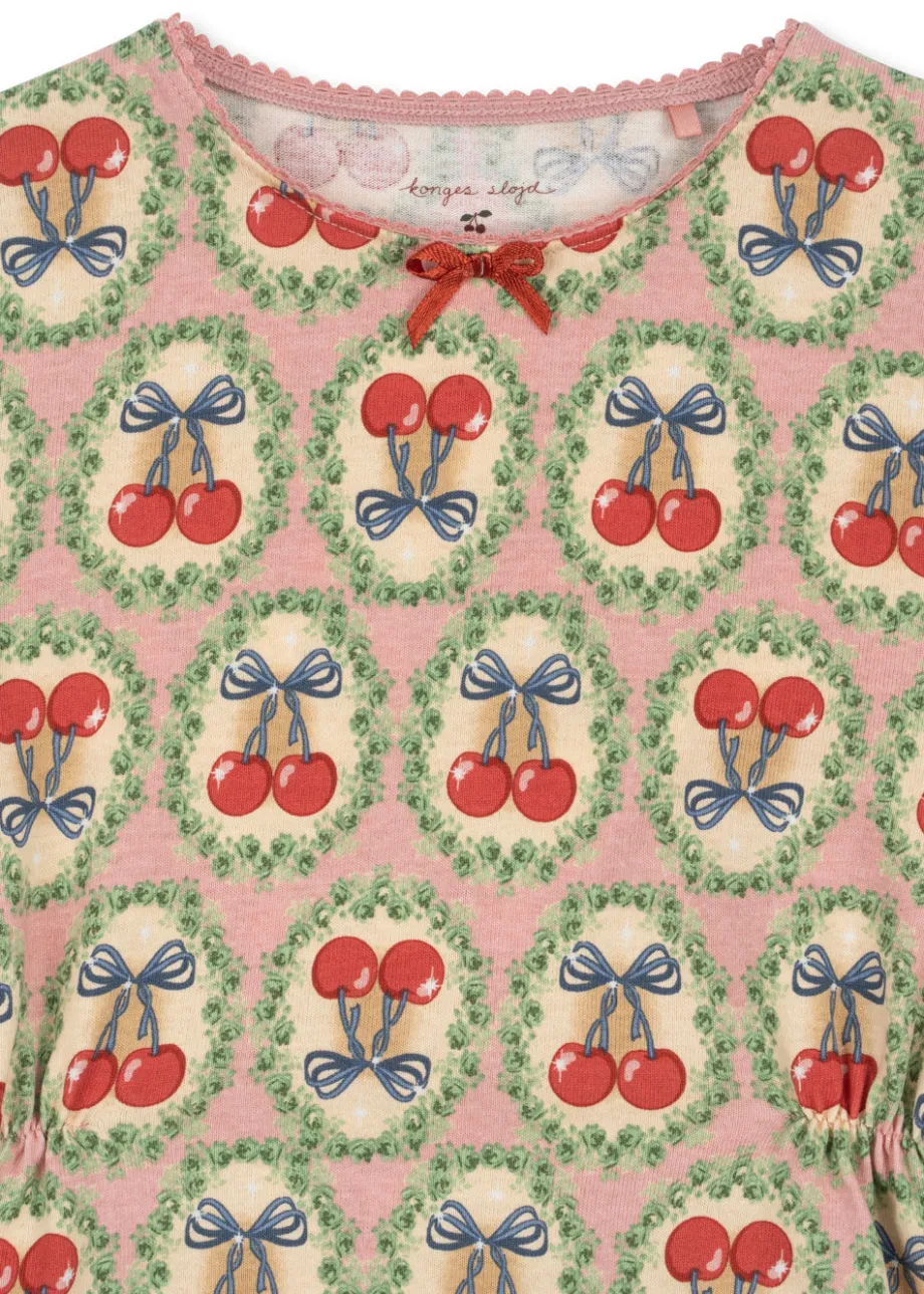 Flash Sale Konges Sløjd Drey kjole - cherry bow cherrybow