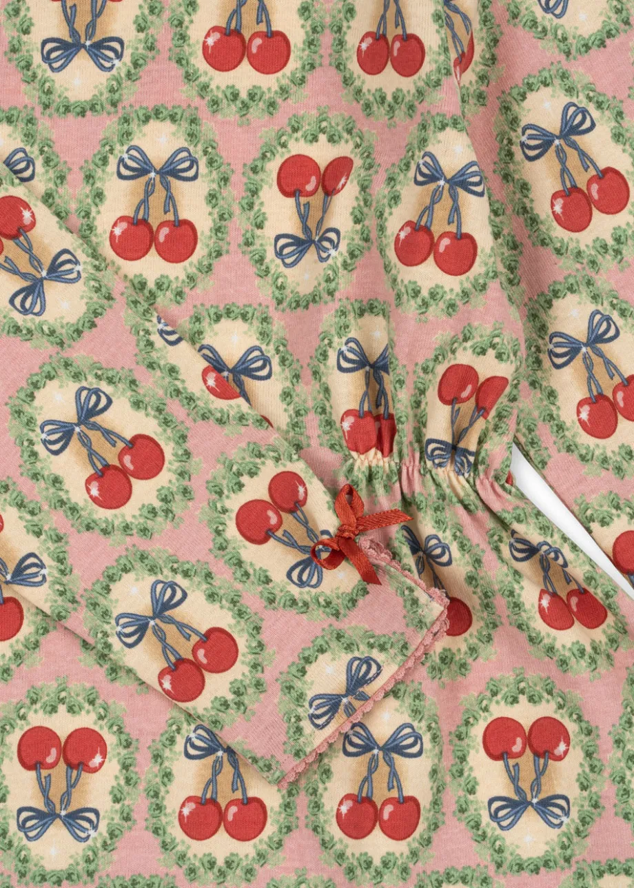 Flash Sale Konges Sløjd Drey kjole - cherry bow cherrybow