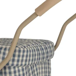 Best Konges Sløjd dukkebarnevogn - CAPTAINS BLUE CHECK captainsbluecheck