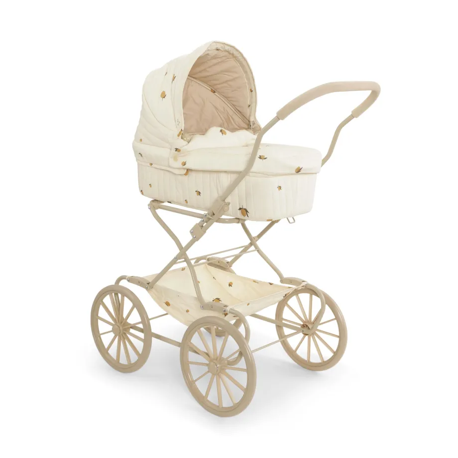 Online Konges Sløjd dukkebarnevogn - lemon