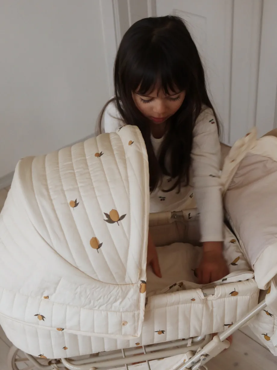 Online Konges Sløjd dukkebarnevogn - lemon