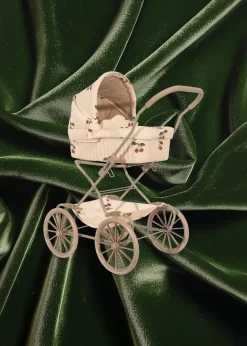 Best Sale Konges Sløjd dukkebarnevogn - ma grande cerise pink glitter magrandecerisepinkglitter