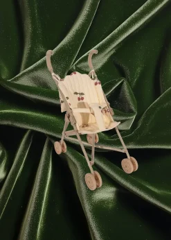 Store Konges Sløjd dukkeklapvogn - ma grande cerise pink glitter magrandecerisepinkglitter