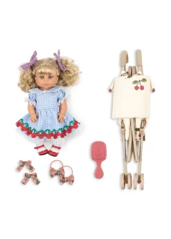 Store Konges Sløjd Dukken Delphine - cherry