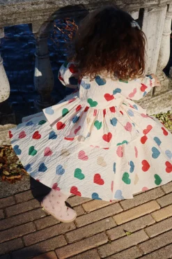 Hot Konges Sløjd elin kjole - BON COEUR COLORE FRAPPE boncoeurcolorefrappe