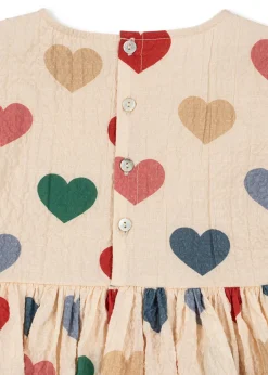 Hot Konges Sløjd elin kjole - BON COEUR COLORE FRAPPE boncoeurcolorefrappe