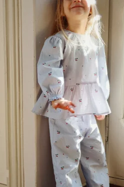 Cheap Konges Sløjd evia bukser - CHERRY BLUE COEUR cherrybluecoeur