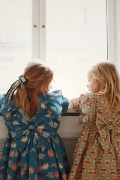 Clearance Konges Sløjd Evia kjole - cherry bow cherrybow