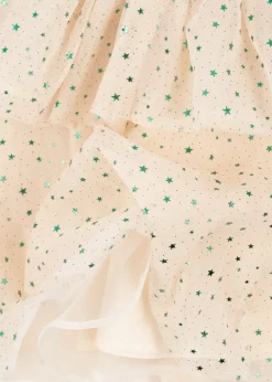 Hot Konges Sløjd FAIRY KJOLE - FAIRY ETOILE GREEN fairyetoilegreen