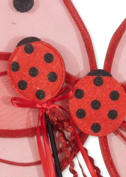 Online Konges Sløjd Fairy ladybug kostume - ladybug glitter ladybugglitter