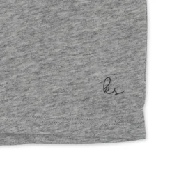 Sale Konges Sløjd famo tee - GREY MELANGE greymelange