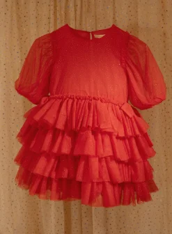 New Konges Sløjd Fay kjole - barbados cherry barbadoscherry