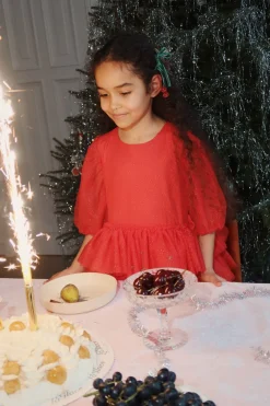 New Konges Sløjd Fay kjole - barbados cherry barbadoscherry