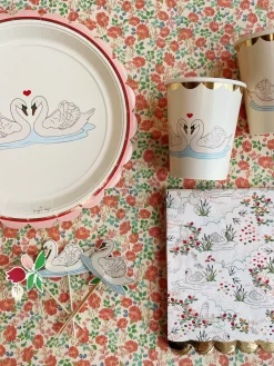 Clearance Konges Sløjd fødselsdagspynt - swan