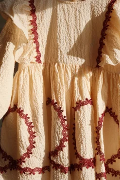 New Konges Sløjd Fee kjole - buttercream