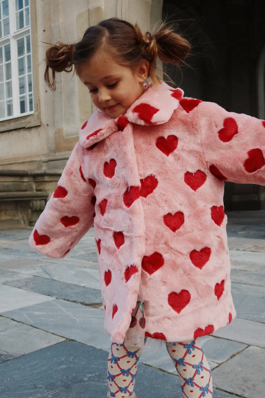 New Konges Sløjd FUZZIE FRAKKE - COEUR MELLOW coeurmellow