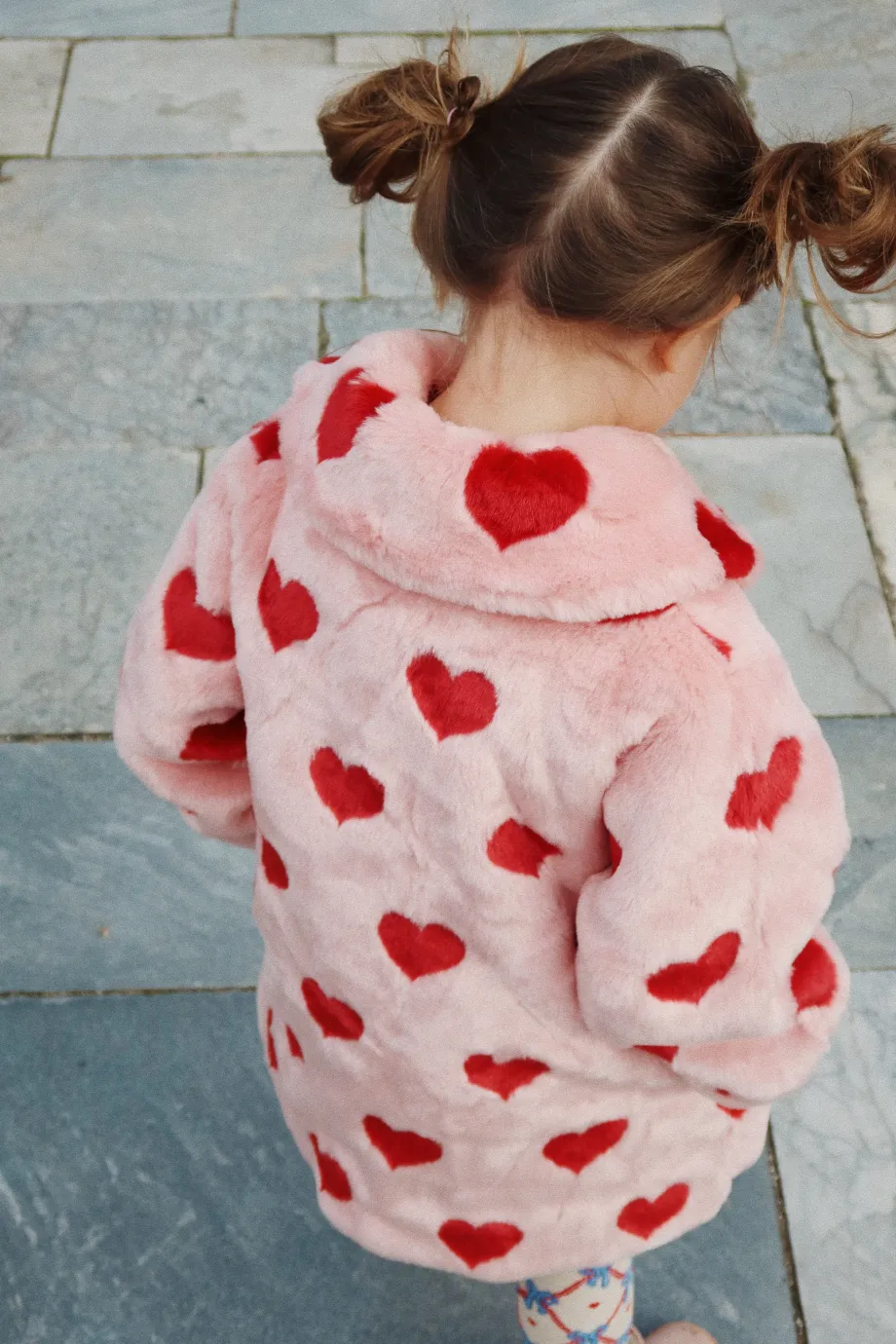 New Konges Sløjd FUZZIE FRAKKE - COEUR MELLOW coeurmellow